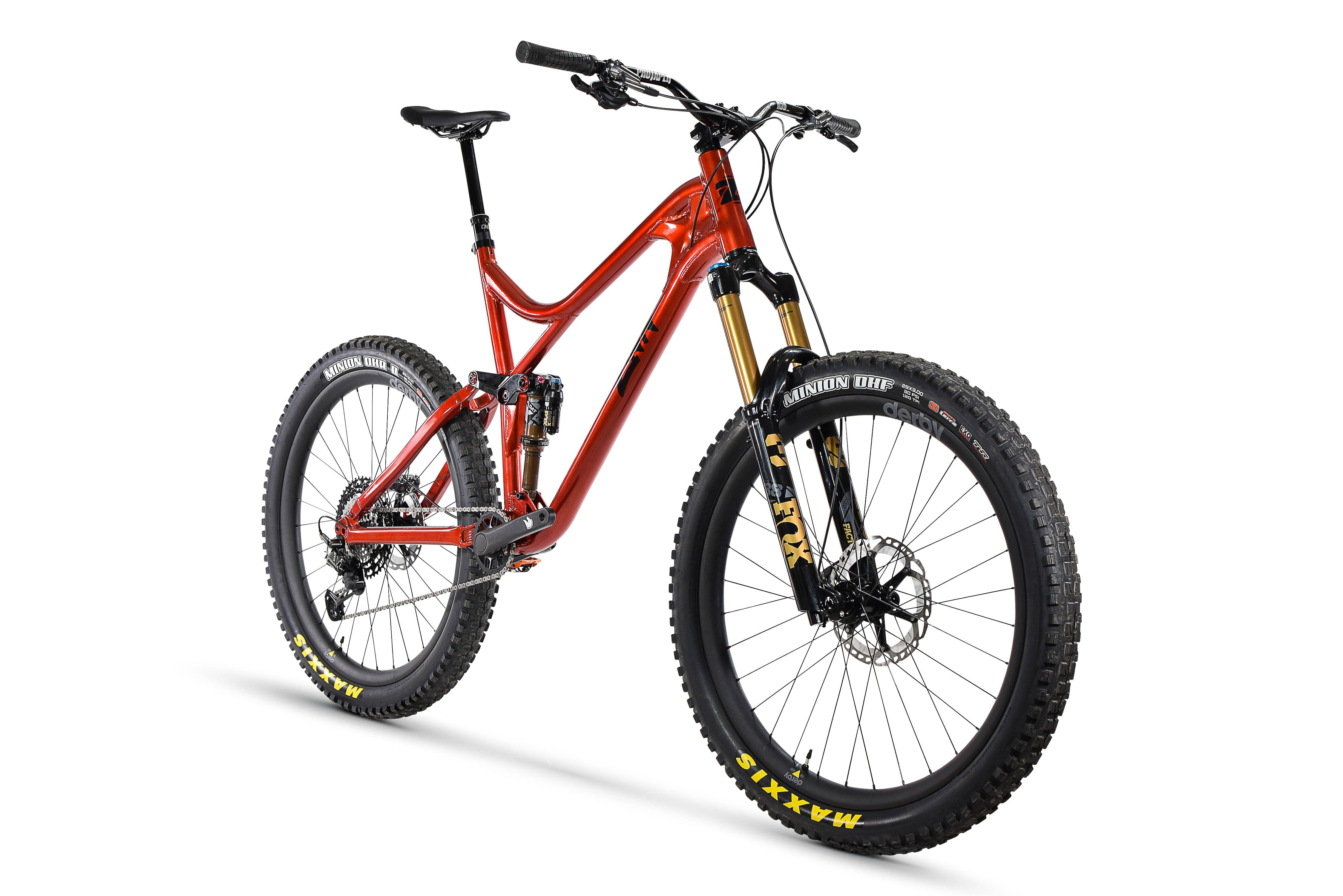 B.I.G. SIX orange cherry trunnion XTR Derby WEB-2