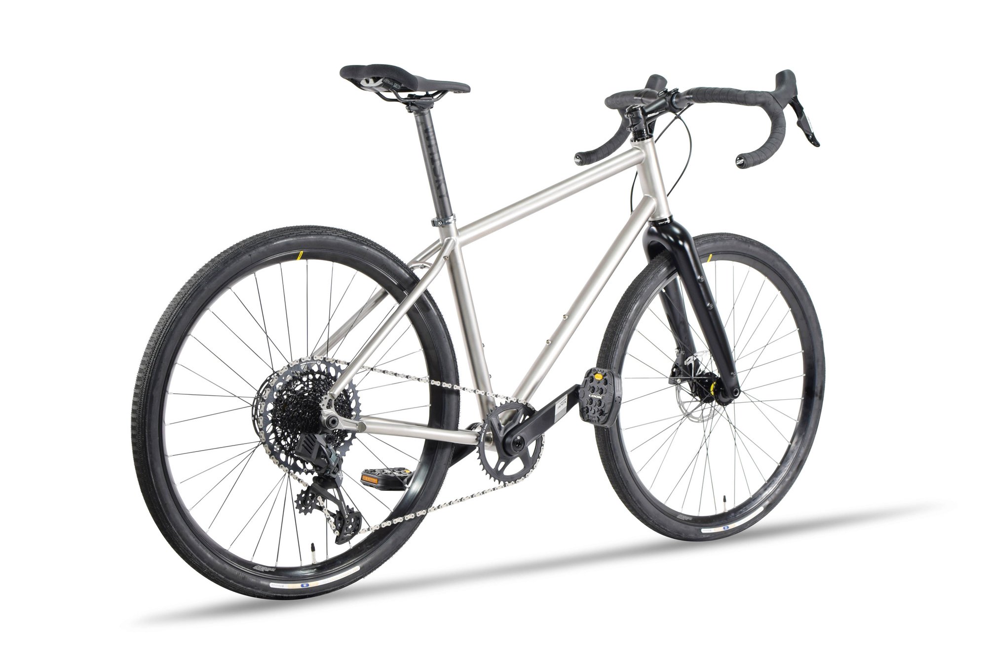 Custom Titanium gravel Hardin WEB-1