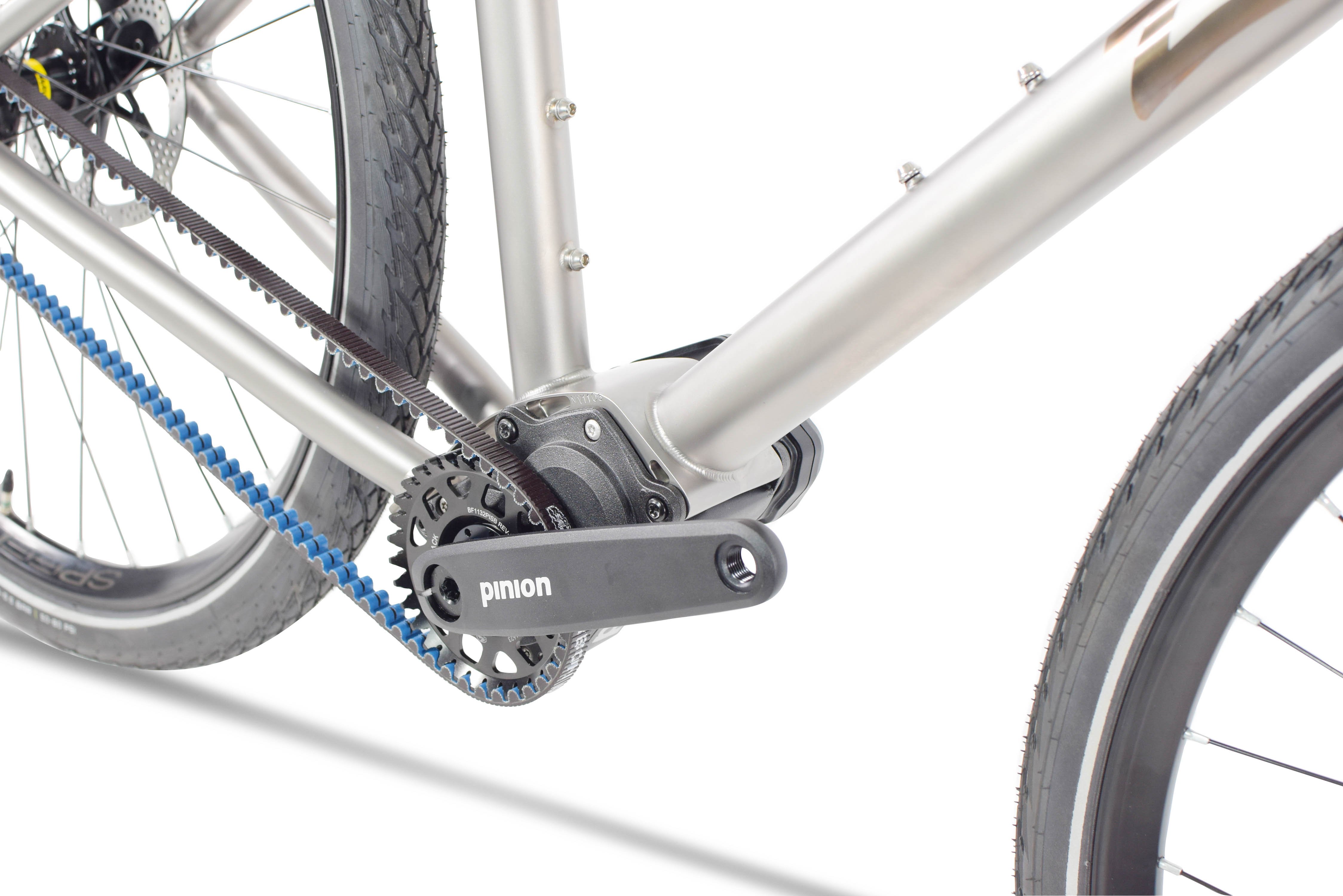 Zinn bike with pinion gearbox